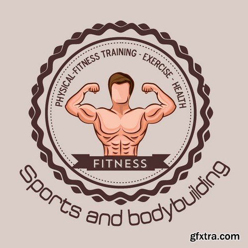 Stock Vectors - Fitness 3, 26xEPS