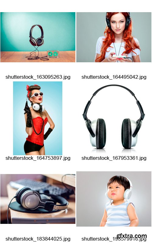 Amazing SS - Modern Headphones, 25xJPGs