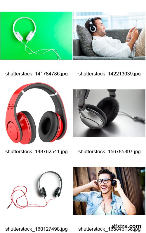 Amazing SS - Modern Headphones, 25xJPGs