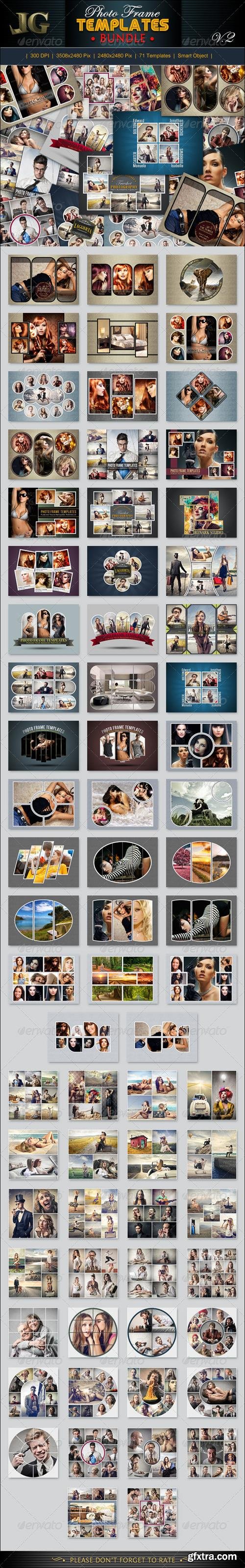 GraphicRiver - Photo Frame Templates Bundle V2