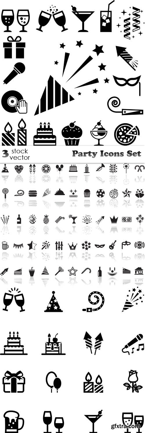 Vectors - Party Icons Set