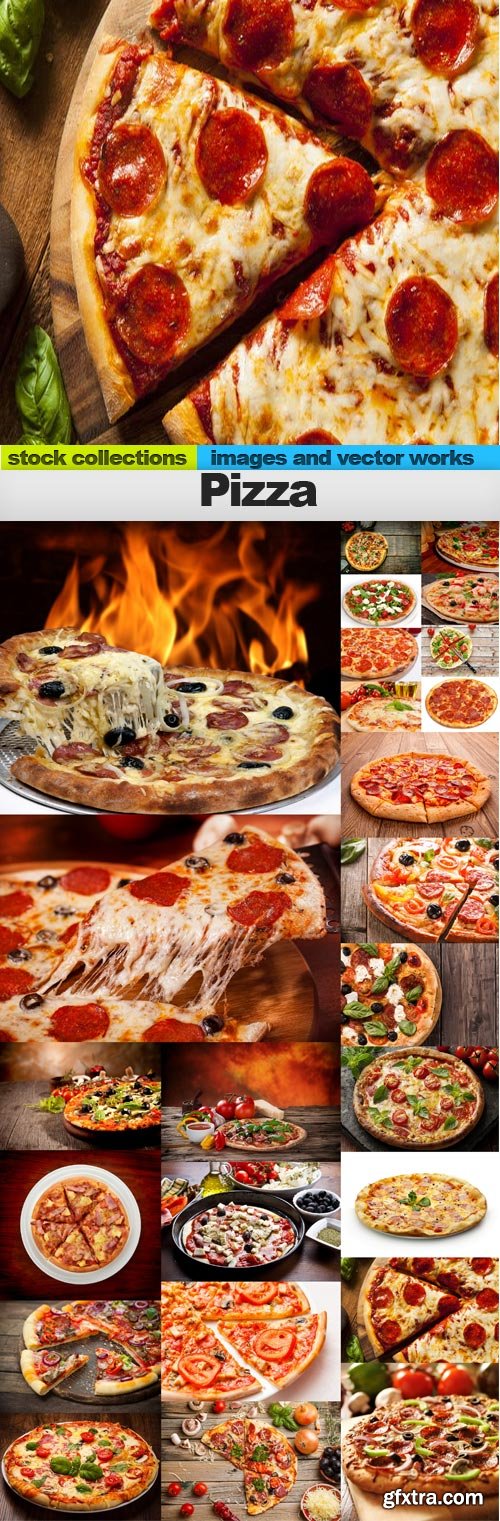 Pizza, 25 x UHQ JPEG