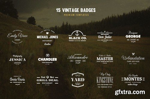 5in1 Mega Bundle v.11 : Logo - Badge Templates