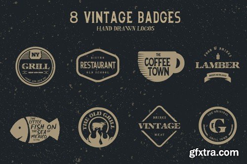 5in1 Mega Bundle v.11 : Logo - Badge Templates