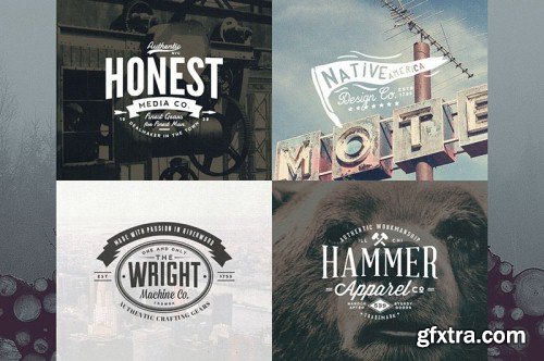 5in1 Mega Bundle v.11 : Logo - Badge Templates