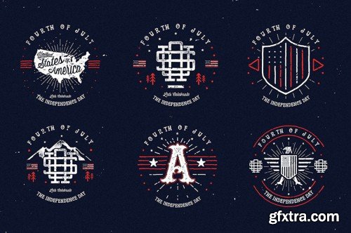 5in1 Mega Bundle v.11 : Logo - Badge Templates