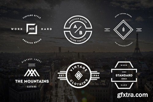 5in1 Mega Bundle v.11 : Logo - Badge Templates