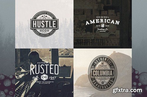 5in1 Mega Bundle v.11 : Logo - Badge Templates