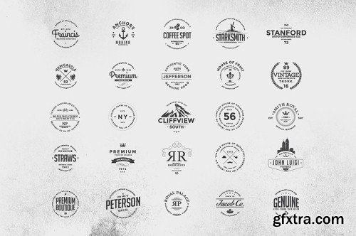 5in1 Mega Bundle v.11 : Logo - Badge Templates