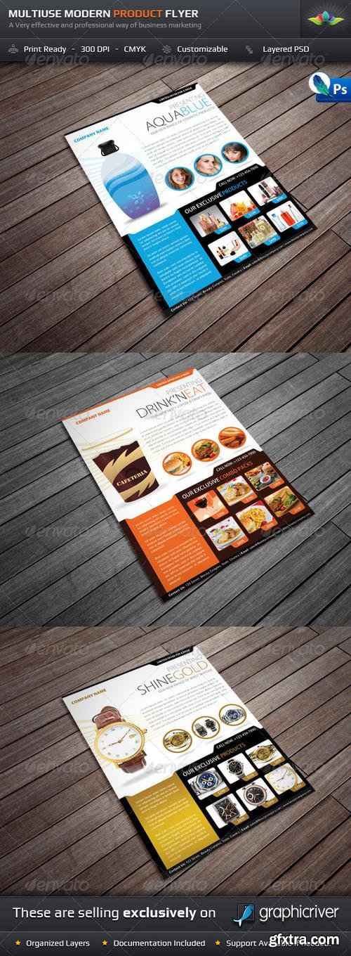 GraphicRiver - Multiuse Modern Product Flyer