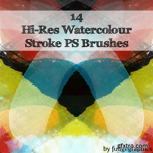 Watercolour Photoshop Brushes