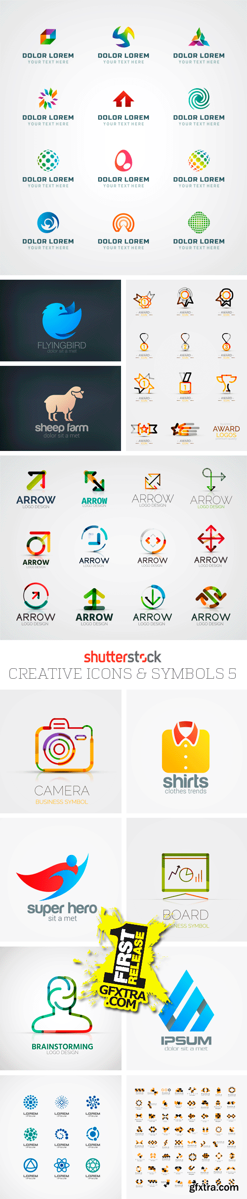 Amazing SS - Creative Icons & Symbols 5, 25xEPS