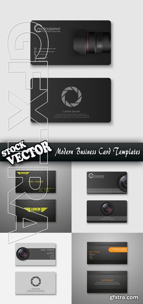 Stock Vector - Modern Business Card Templates