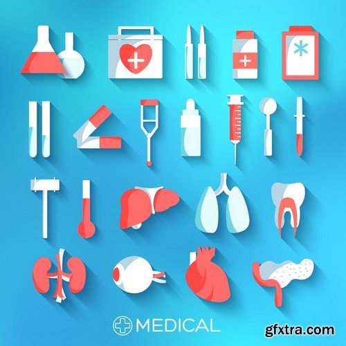 Stock Vectors - Medical Infographic 9, 25xEPS