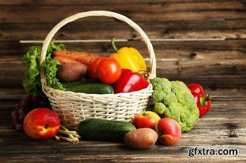 Stock Photos - Fresh vegetables 2, 25xJPG