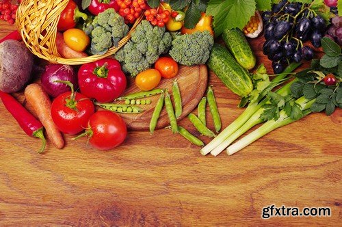 Stock Photos - Fresh vegetables 2, 25xJPG