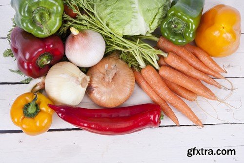 Stock Photos - Fresh vegetables 2, 25xJPG