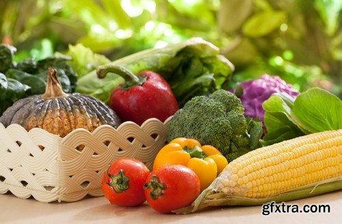 Stock Photos - Fresh vegetables 2, 25xJPG