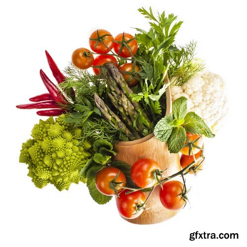 Stock Photos - Fresh vegetables 2, 25xJPG