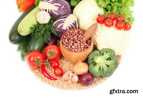 Stock Photos - Fresh vegetables 2, 25xJPG