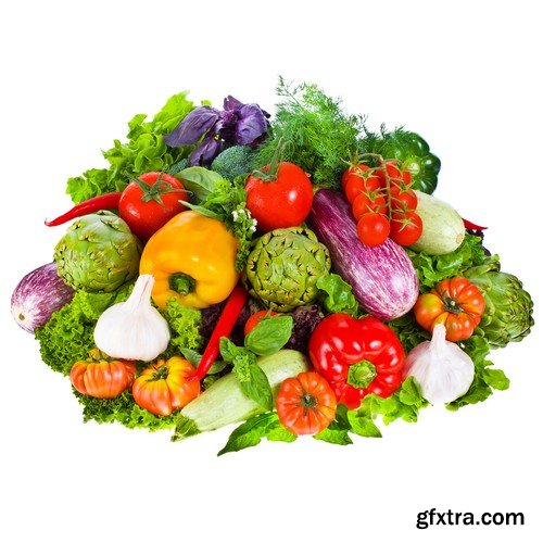 Stock Photos - Fresh vegetables 2, 25xJPG