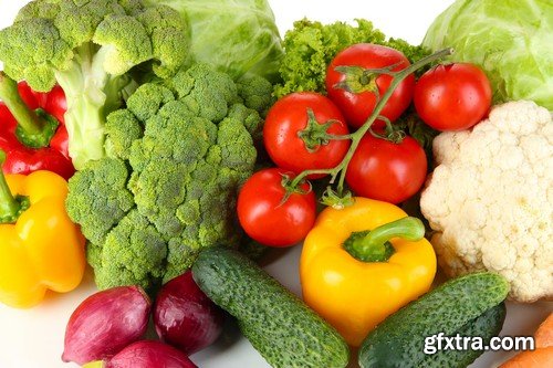 Stock Photos - Fresh vegetables 2, 25xJPG