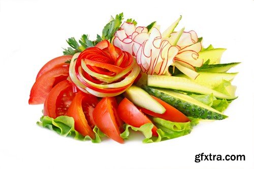 Stock Photos - Fresh vegetables 2, 25xJPG