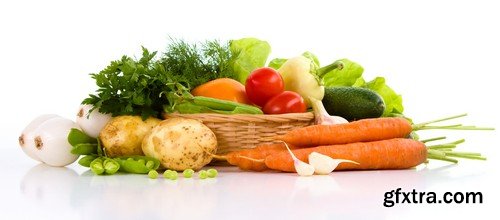 Stock Photos - Fresh vegetables 2, 25xJPG