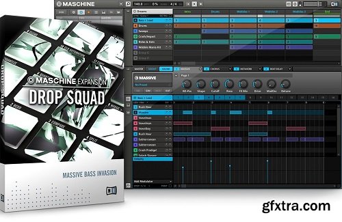 Native Instruments Maschine Expansion Drop Squad v1.1.0 HYBRID-R2R