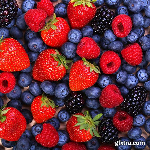 Fruits And Berries - 25x JPEG