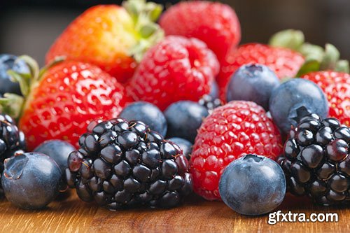 Fruits And Berries - 25x JPEG