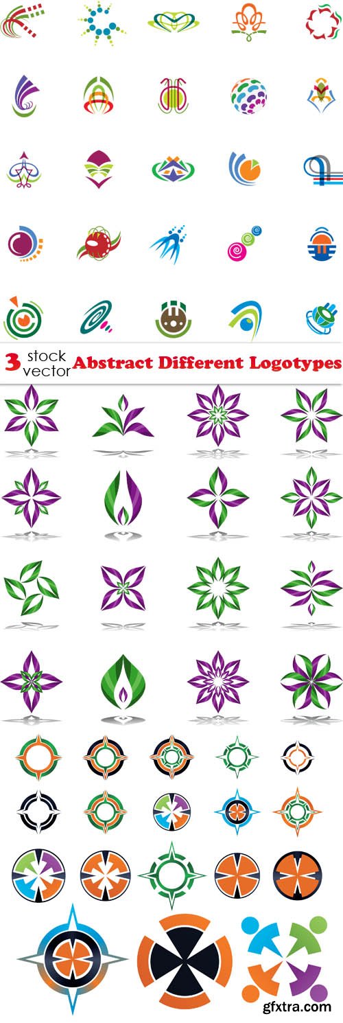 Vectors - Abstract Different Logotypes