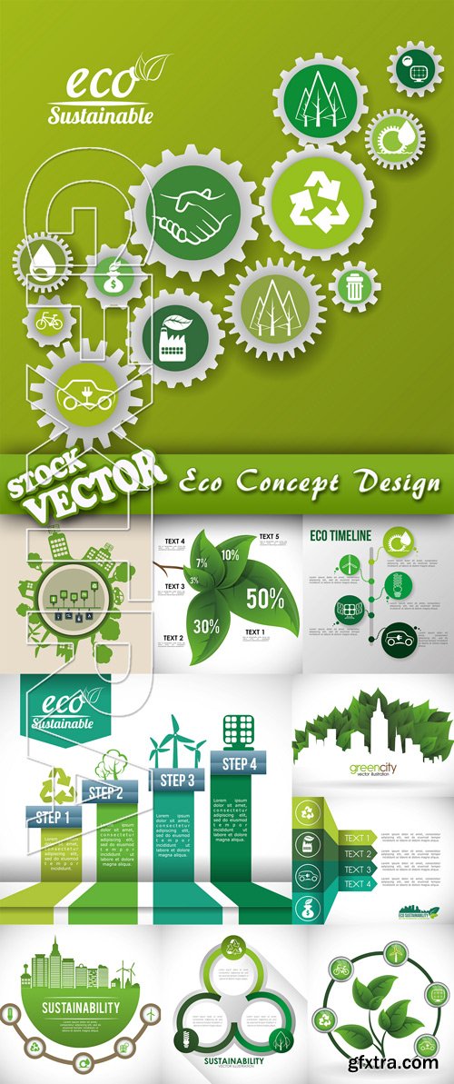 Stock Vector - Eco Concept Design