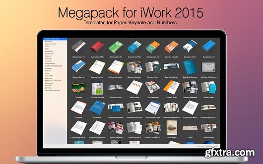 Megapack for iWork 2015 v2.2 (Mac OS X)