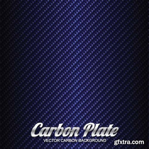 Carbon Vector Plates - 25x EPS