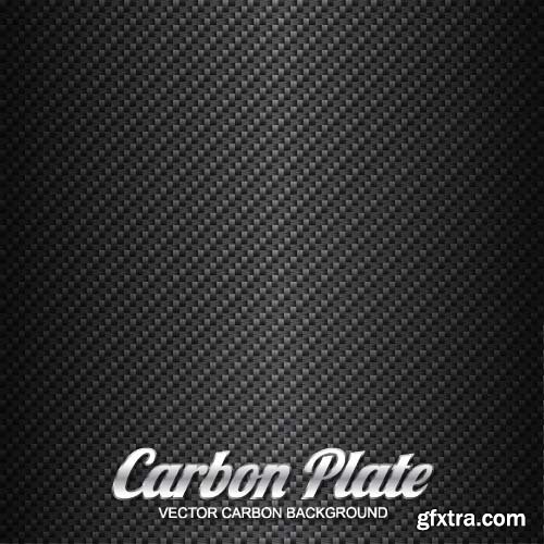 Carbon Vector Plates - 25x EPS