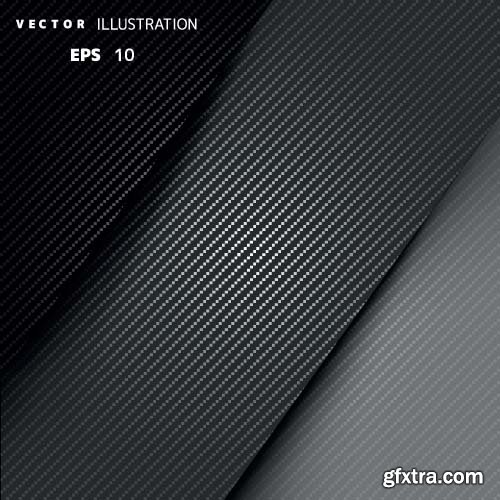 Carbon Vector Plates - 25x EPS