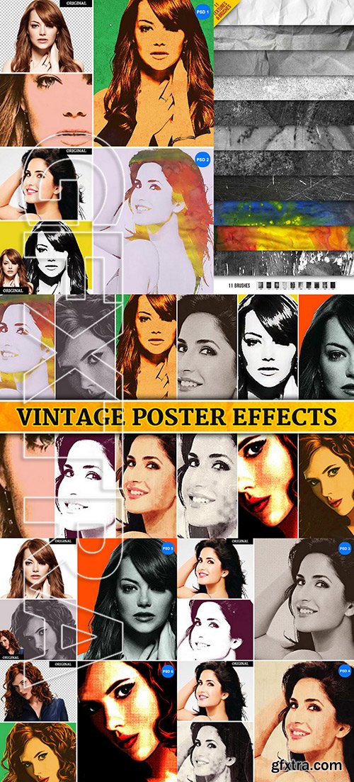 CM - Vintage Poster Effects 19749