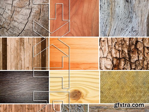 Stock Photos - Wood Textures 5, 25xJPG