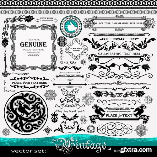 Stock Vectors - Ornament Vector 3, 25xEPS