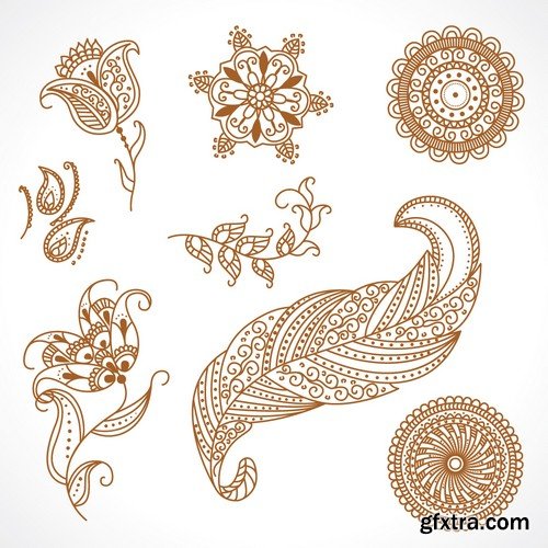 Stock Vectors - Ornament Vector 3, 25xEPS