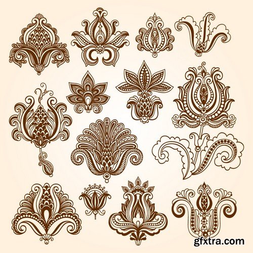 Stock Vectors - Ornament Vector 3, 25xEPS