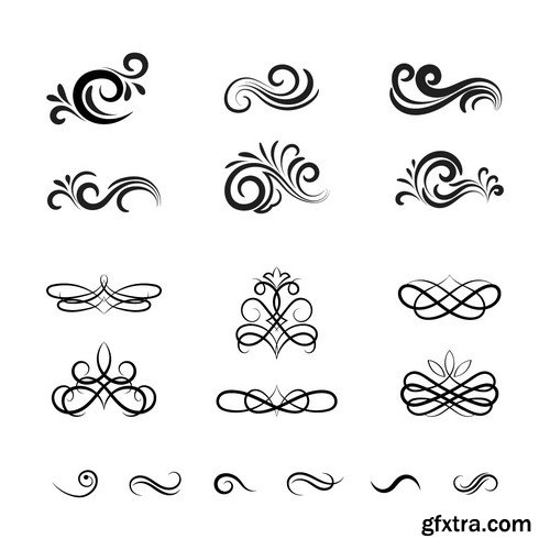 Stock Vectors - Ornament Vector 3, 25xEPS