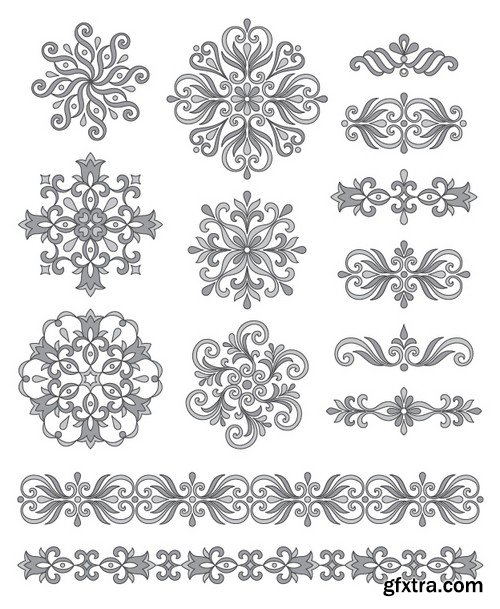 Stock Vectors - Ornament Vector 3, 25xEPS