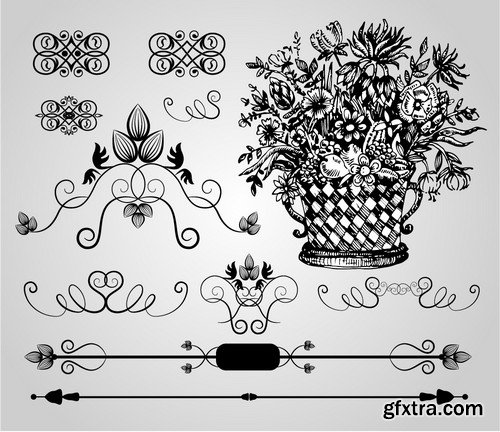 Stock Vectors - Ornament Vector 3, 25xEPS