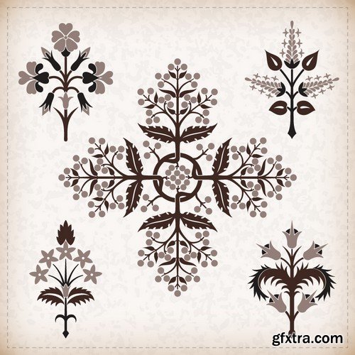 Stock Vectors - Ornament Vector 3, 25xEPS