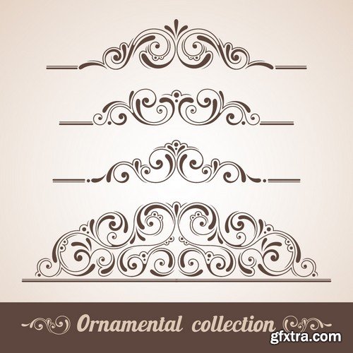 Stock Vectors - Ornament Vector 3, 25xEPS