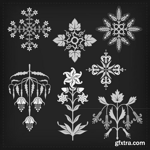 Stock Vectors - Ornament Vector 3, 25xEPS