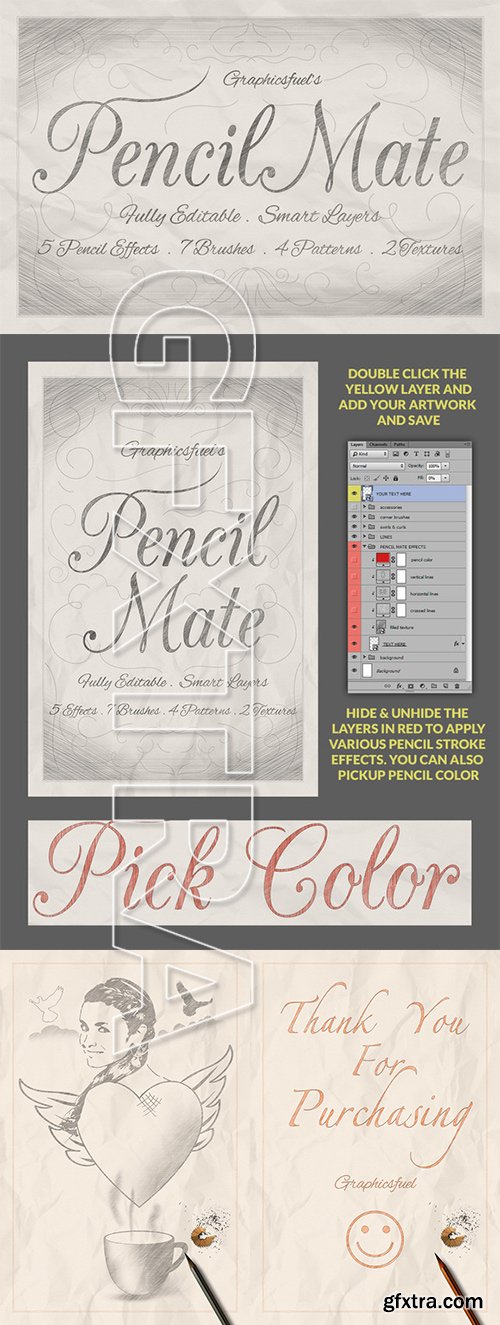 CM - PencilMate - Pencil Effects 52110