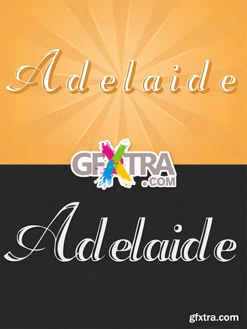 Adelaide Typeface Font